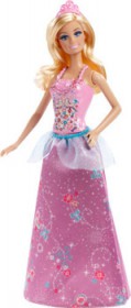 Mattel Barbie Księżniczka ze Świata Fantazji Blondynka z Lokami CBV51 BCP16