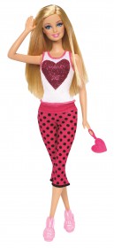 Mattel Barbie Modne Pidżama Party Barbie BHV06 BHV07