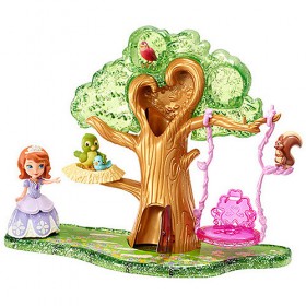 Mattel Disney Jej Wysokość Zosia i Jej Zwierzątka na Drzewie BBT04