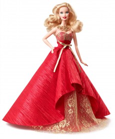 Mattel Barbie Collector Świąteczna Barbie BDH13