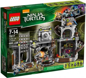 Klocki Lego Wojownicze Żółwie Ninja Inwazja Na Kryjówkę Żółwi 79117