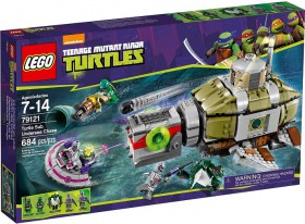Klocki Lego Wojownicze Żółwie Ninja Pościg Łodzią Podwodną Żółwi 79121