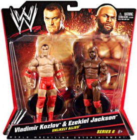 Mattel WWE Figurki Podstawowe 2-Pack Vladimir Kozlov & Ezekiel Jackson P9579 R2286