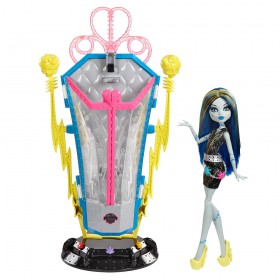 Mattel Monster High Komora Ładowania i Elektryzująca Frankie BJR46
