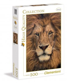 Clementoni Puzzle High Quality Collection Lion Face 500 Elementów 30230