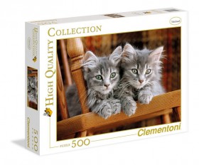 Clementoni Puzzle High Quality Collection Kittens 500 Elementów 30545