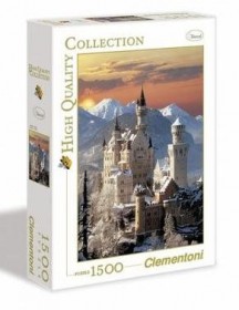 Clementoni Puzzle High Quality Collection Neuschwanstein 1500 Elementów 31925