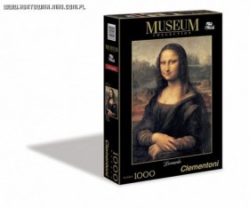 Clementoni Puzzle Museum Collection Mona Lisa 1000 Elementów 31413