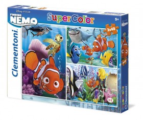 Clementoni Puzzle Nemo 3x48 Elementów 25190