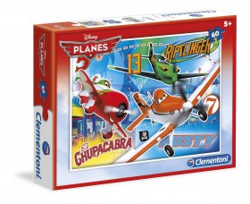 Clementoni Puzzle Samoloty Niebezpieczna Misja 60 Elementów 08402