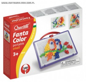 Quercetti: Mozaika: FantaColor Portable Small (100el.) 0924