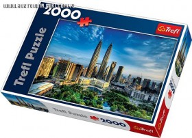 Trefl Puzzle Petronas Twin Towers 2000 Elementów 27075