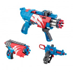 Mattel BoomCo Podstawowe Uzbrojenie Twisted Spinner + Farshot + Clipfire BCR97