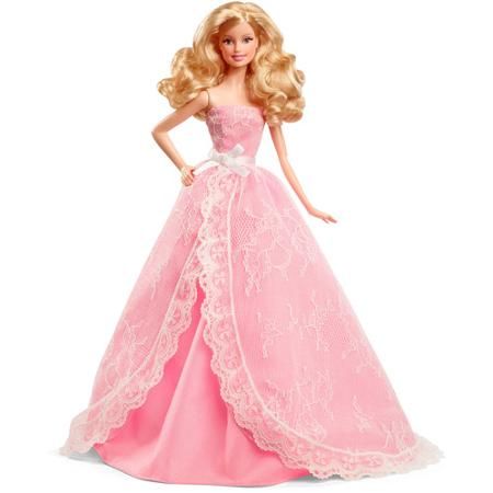 Mattel Barbie Urodzinowe Życzenia 2015 CFG03