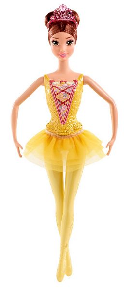 Mattel Disney Księżniczka Baletnica Bella CGF30