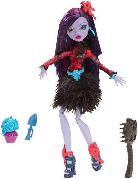 Mattel Monster High Kwietne Upiorki Jane Boolittle CDC05 CDC06