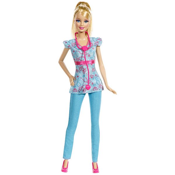 Mattel Barbie Bądź Kim Chcesz barbie Jako Pielęgniarka CFR03 BDT23