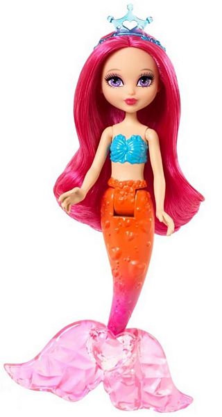 Mattel Barbie Mała Syrenka Różowa CJD19 CGM78