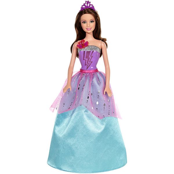 Mattel Barbie Super Księżniczki Superbohaterka Światła i Dźwięki CDY62