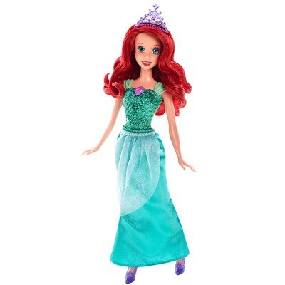 Mattel Disney Błyszcząca Księżniczka Arielka CFB82 CFB74