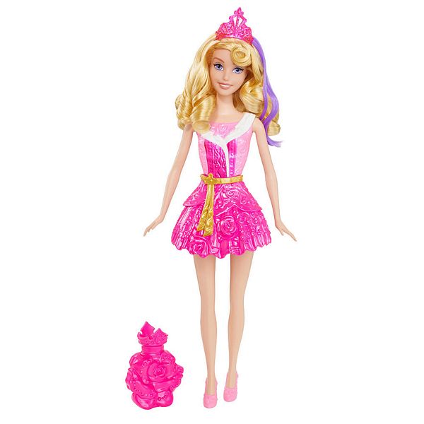 Mattel Disney Magiczna Wodna Księżniczka Śpiąca Królewna Aurora CDB94 CDB97