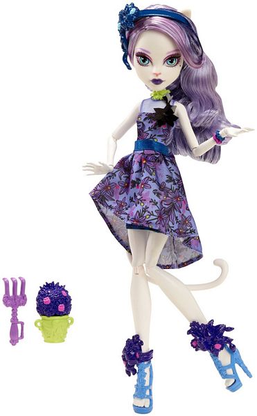Mattel Monster High Kwietne Upiorki Catrine DeMew CDC05 CDC08