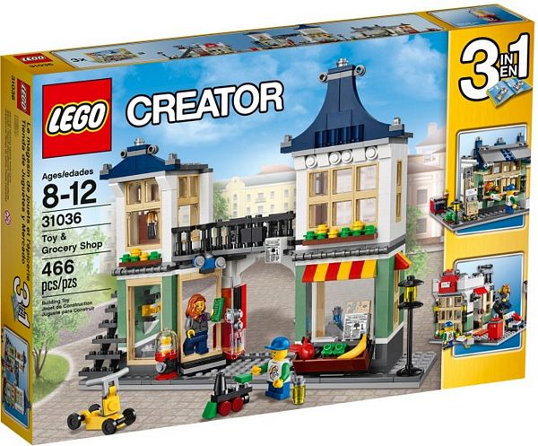 Klocki Lego Creator Sklep z Zabawkami i Owocami 31036