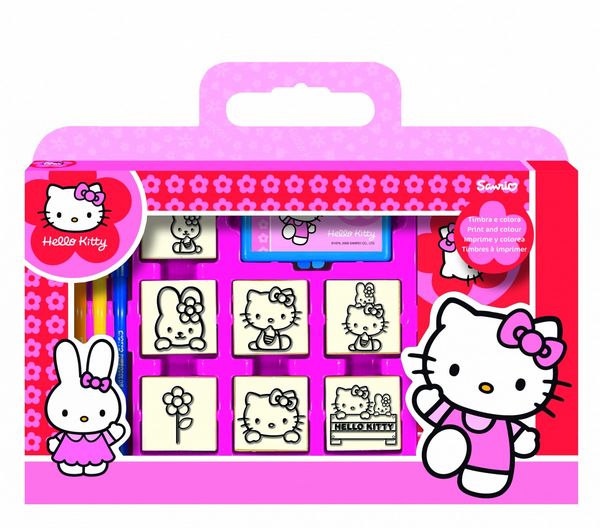 Multiprint Pieczątki w Walizce Hello Kitty 7803