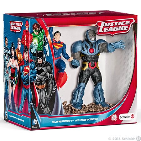 Schleich Liga Sprawiedliwych Zestaw Superman vs Darkseid 22509