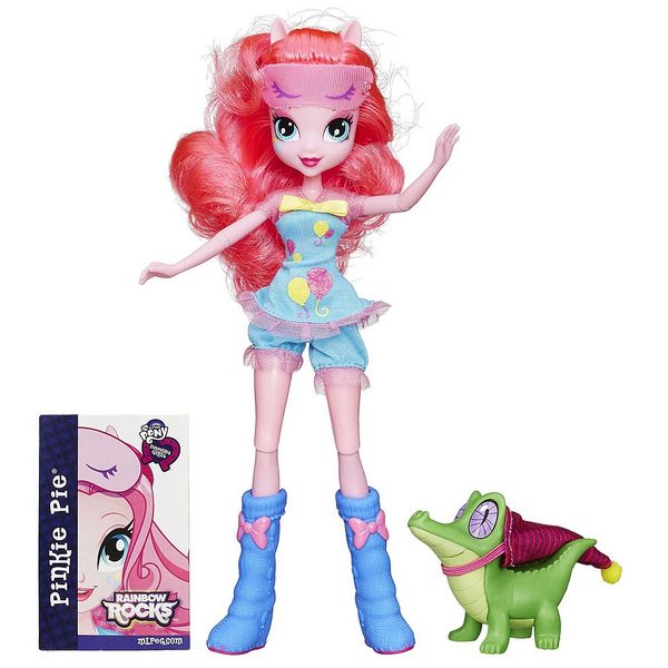 Hasbro My Little Pony Equestria Girls Lalka z Ulubieńcem Pinkie Pie B1070 B1071