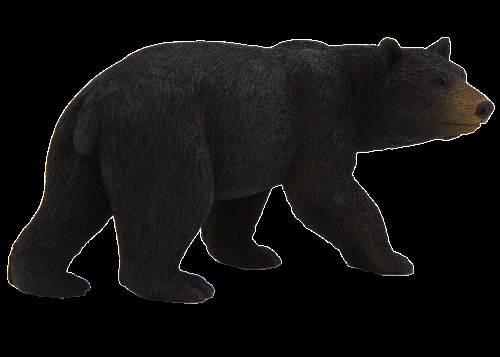 Trefl Animal Planet Figurka Niedźwiedź Czarny 7112