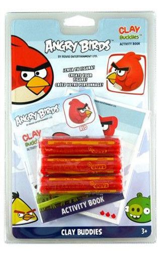 Epee Angry Birds Plastelinowy Świat Zestaw 04105