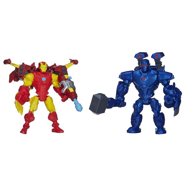Hasbro Avengers Super Hero Mashers Dwupak z Bronią Iron Man & Iron Monger A8159 A9530