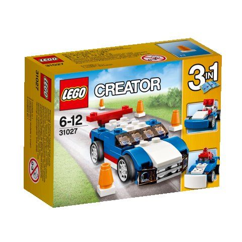 Klocki Lego Creator Niebieska wyścigówka 31027