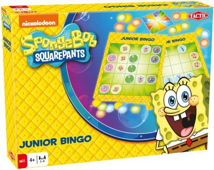 Tactic Sponge Bob Gra Junior Bingo 52737
