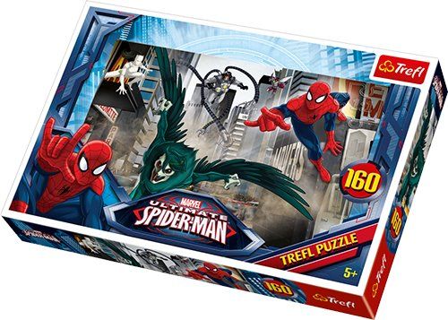 Trefl Puzzle Spider-Man W Pogoni Za Złoczyńcą 160 Elementów 15319