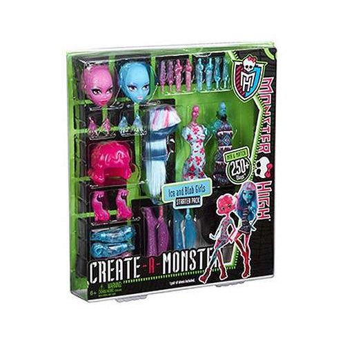 Mattel Monster High Stwórz własnego potwora Seria 2 Żelkowa i Lodowa Dziewczyna Y6608 Y0417