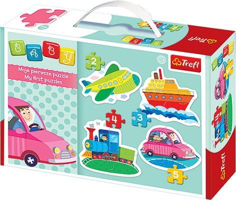 Trefl Puzzle Baby Pojazdy 36057