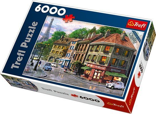 Trefl Puzzle Uliczka Paryża 6000 el. 65001