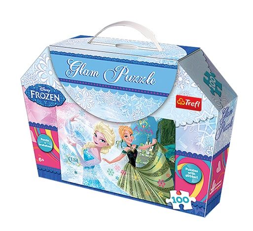 Trefl Frozen Puzzle Glam Anna i Elsa 100 el. 14811