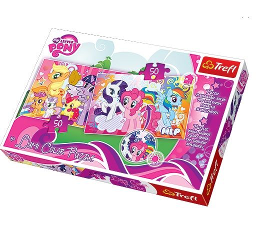 Trefl Puzzle My Little Pony Puzzle Lumi Color 2 x 50 el. 16503
