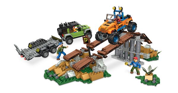 Mega Bloks World Builders Jeep Off-Road Adventure 97804