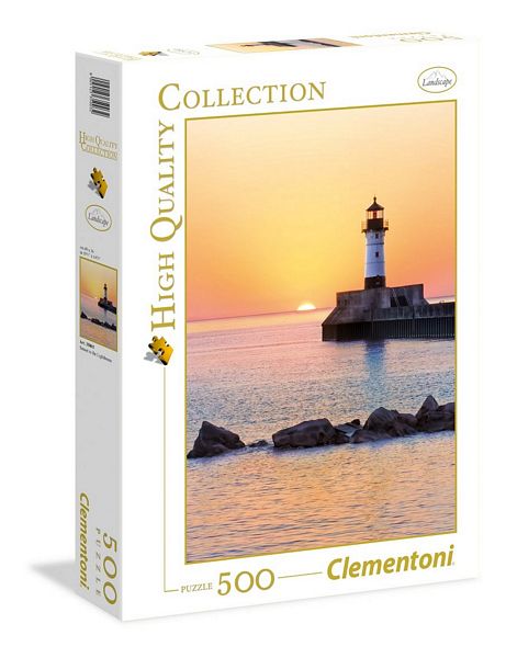 Clementoni Puzzle High Quality Collection Sunset to the Lighthouse 500 Elementów 35003
