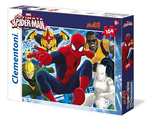 Clementoni Puzzle Ultimate Spider-Man Crime fighter 104 Elementy 23639