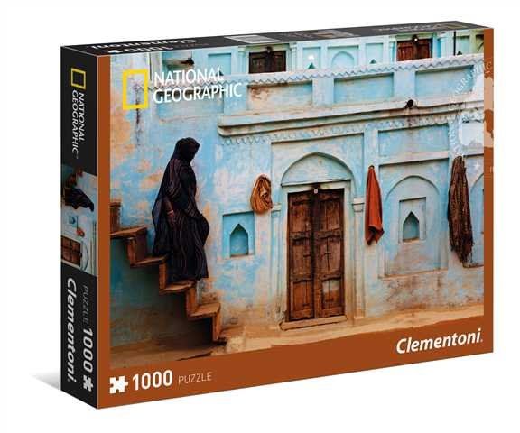 Clementoni Puzzle National Geographic Pastel Facade 1000 Elementów 39311