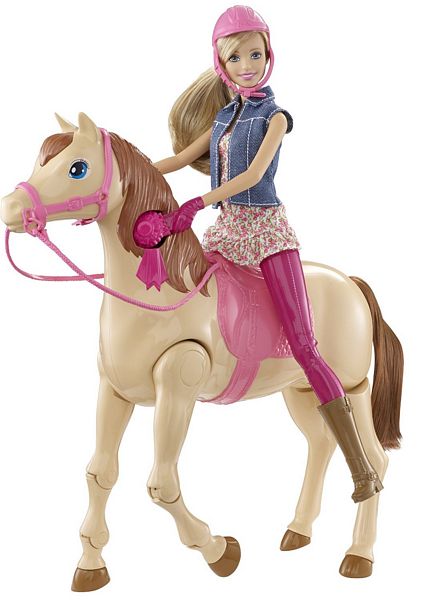 Mattel Barbie Dżokejka i Konik CMP27