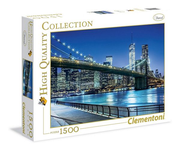 Clementoni Puzzle High Quality Collection Nowy Jork 1500 Elementów 31804
