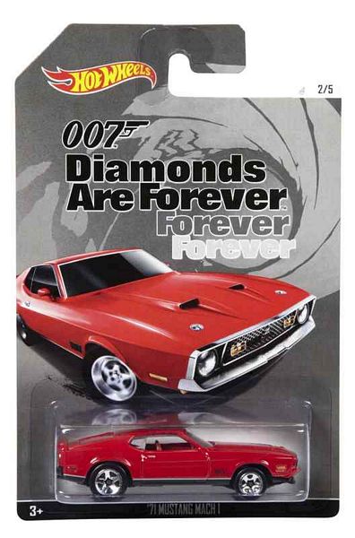 Mattel Hot Wheels Samochodzik James Bond 007 Diamonds Are Forever CGB72 CGB73