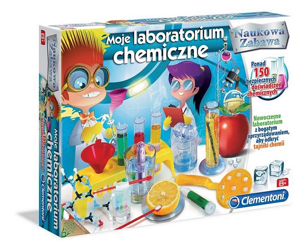 Clementoni Naukowa Zabawa Moje Laboratorium Chemiczne 60250