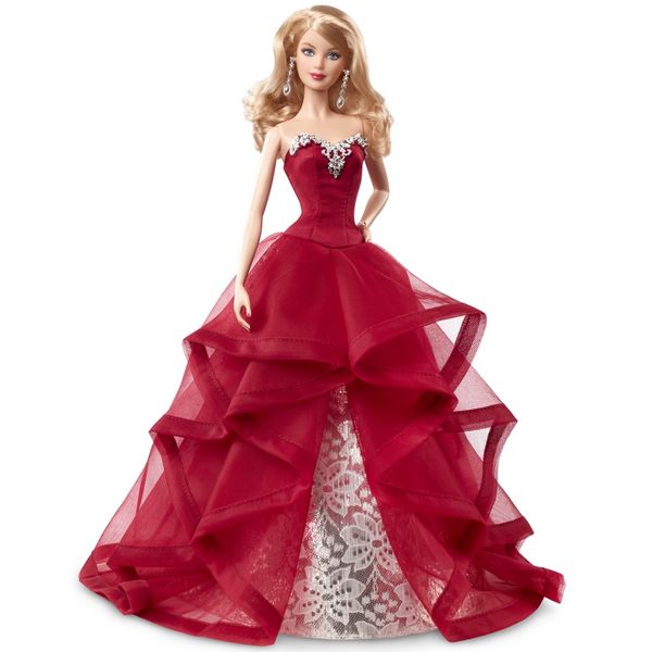 Mattel Barbie Świąteczna Barbie 2015 CHR76